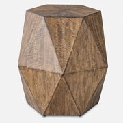 Uttermost Volker Honey Geometric Accent Table