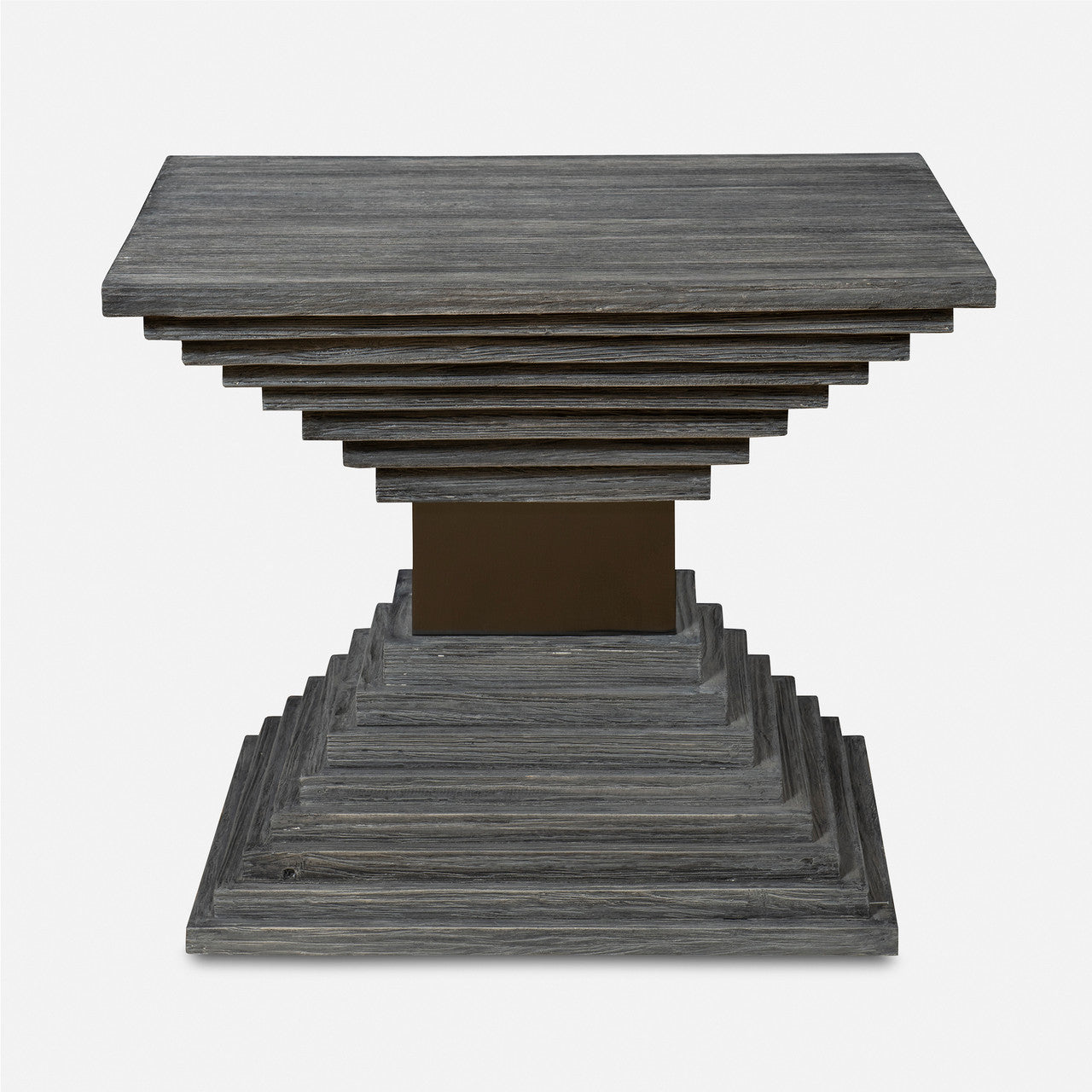 Uttermost Andes Wooden Geometric Accent Table