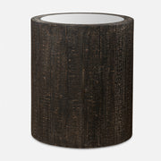 Uttermost Sequoia Mirrored Drum Table