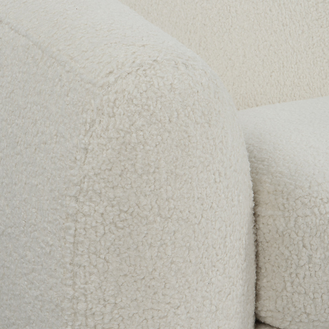Uttermost Capra Art Deco White Sofa