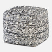 Uttermost Narol Gray Pouf