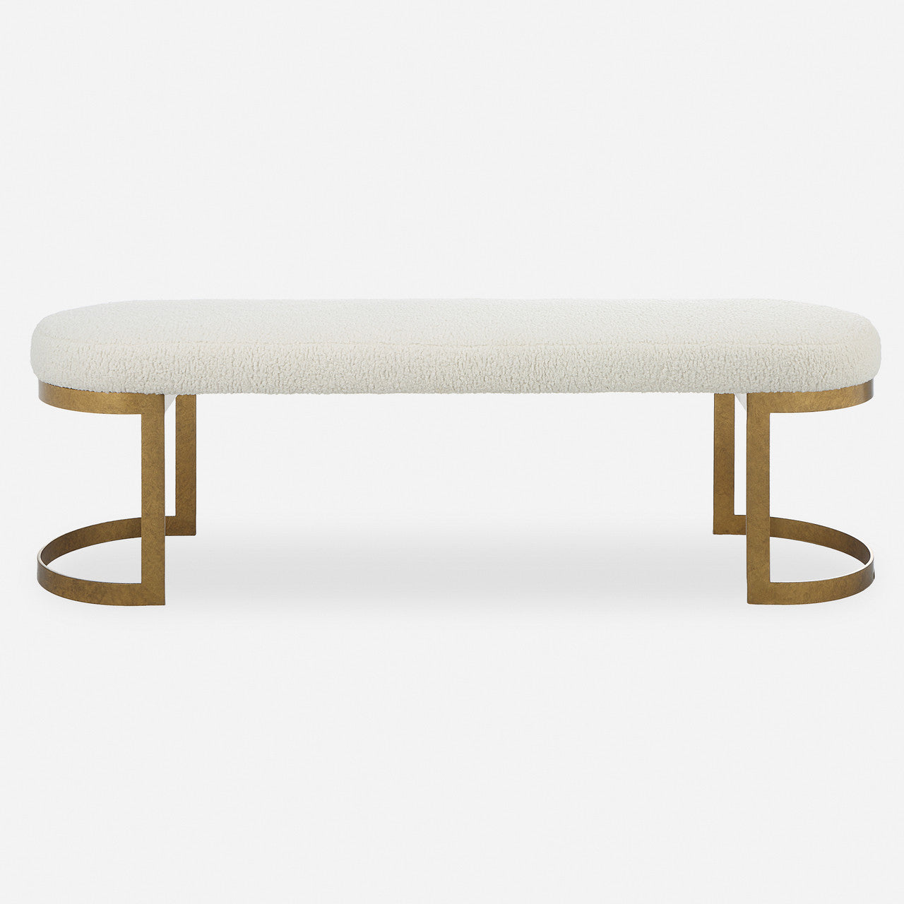 Uttermost Infinity Gold Bench