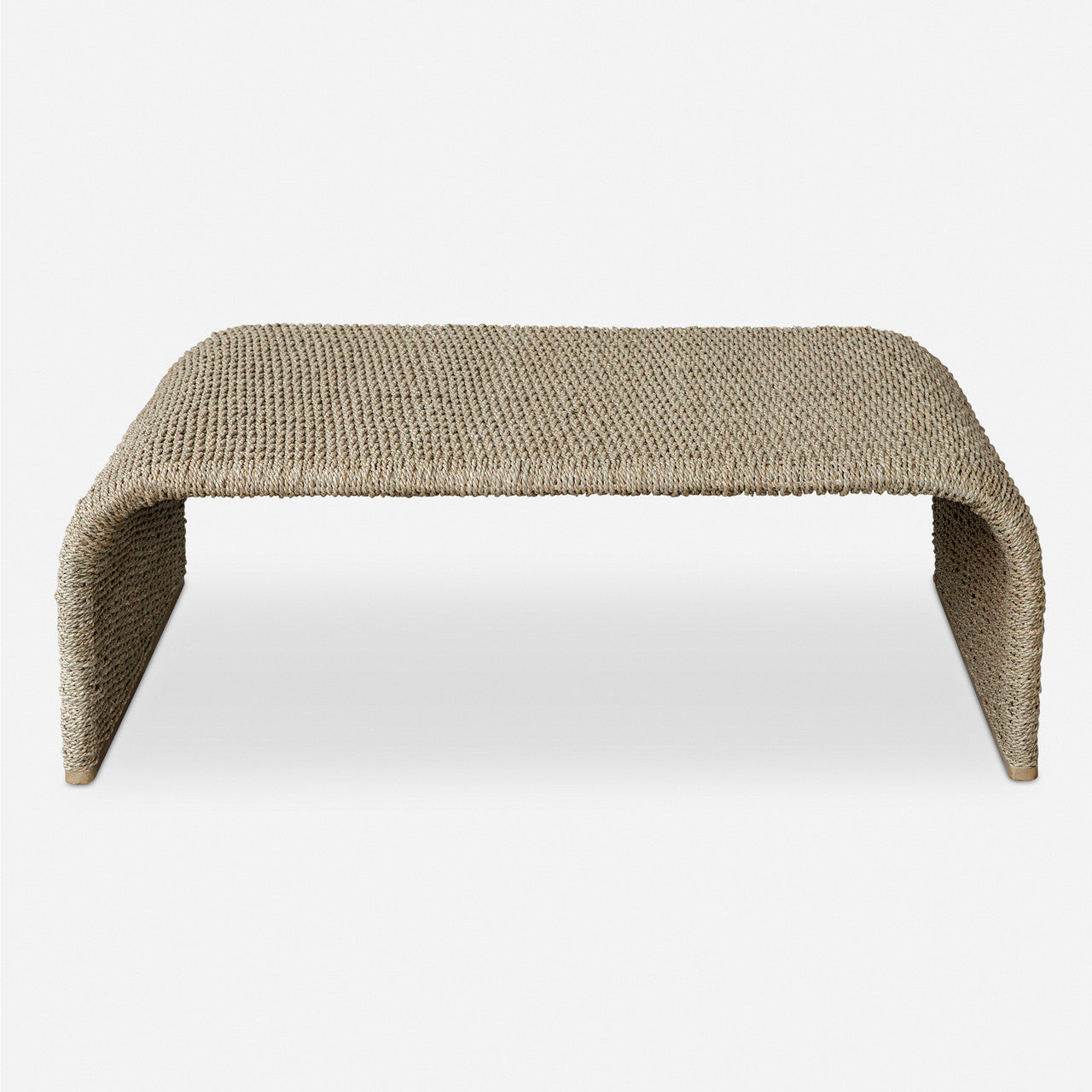 Uttermost Calabria Woven Seagrass Coffee Table