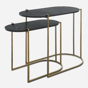 Uttermost Aztec Wood Nesting Tables, Set/2