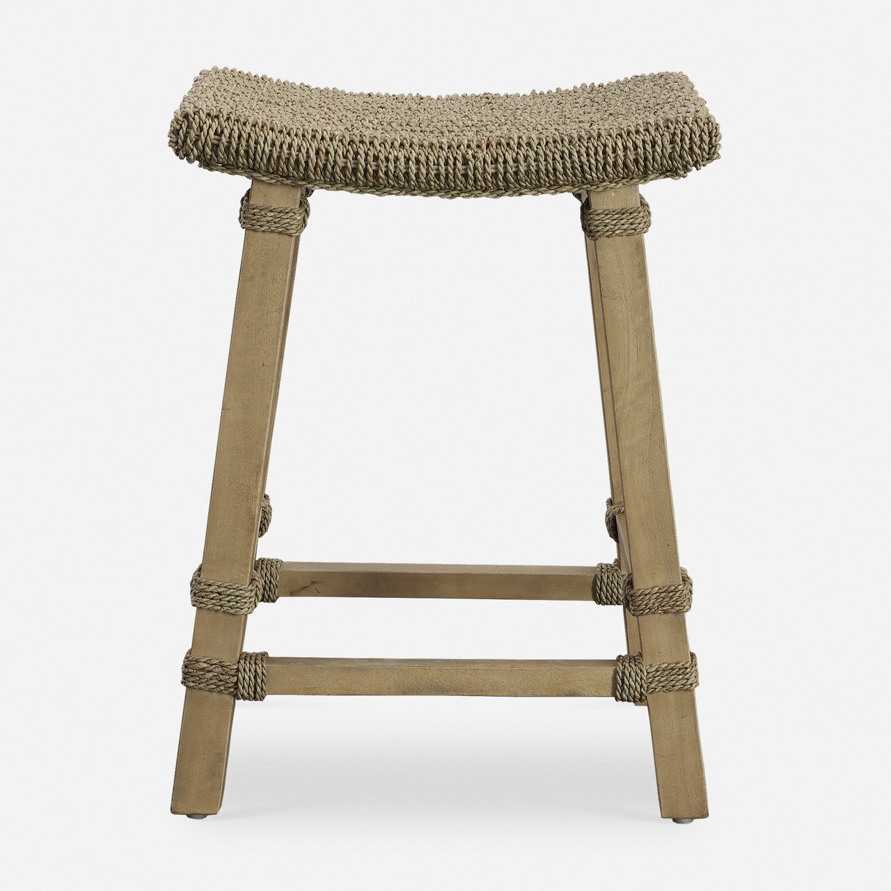 Uttermost Everglade Sea Grass Counter Stool