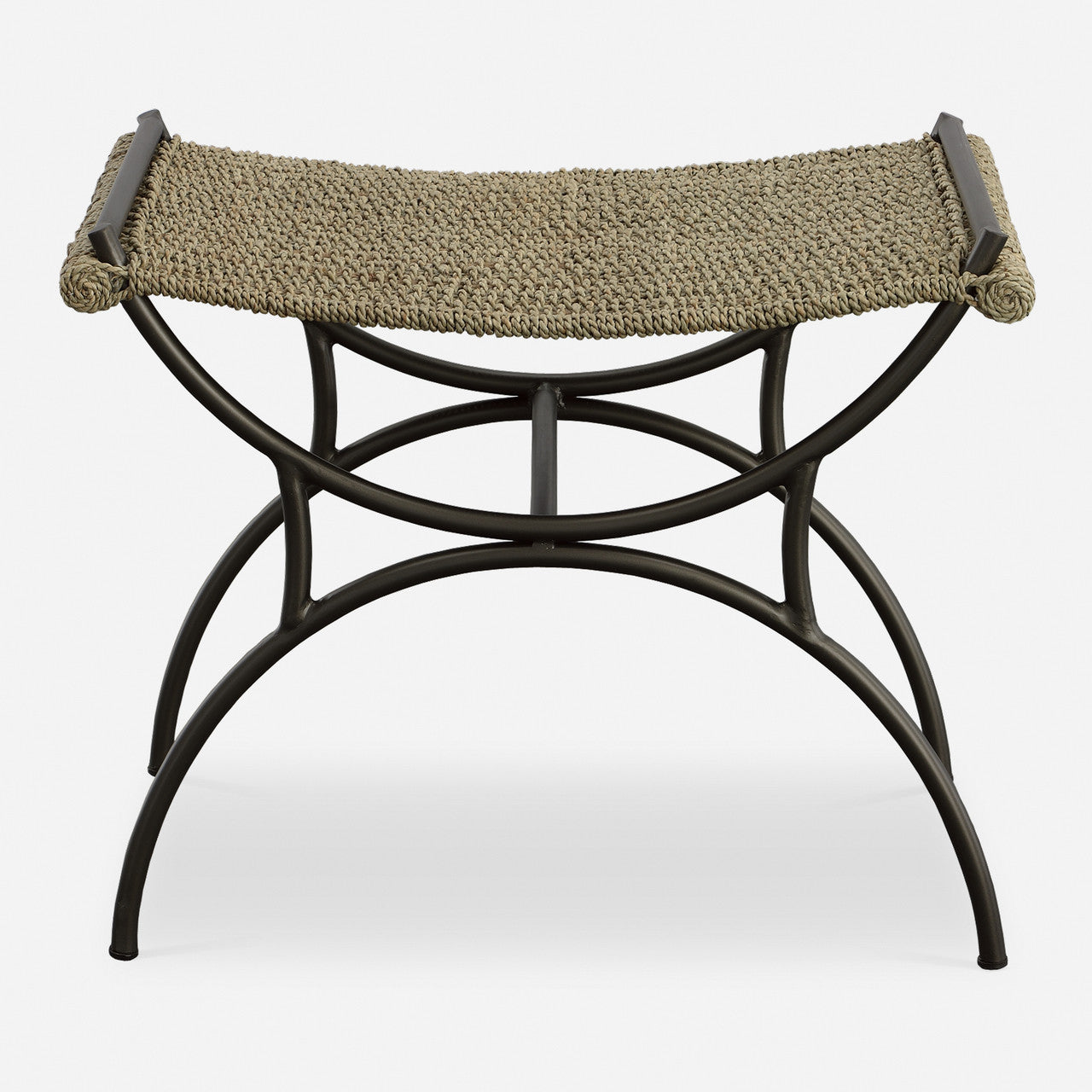Uttermost Playa Seagrass Small Bench