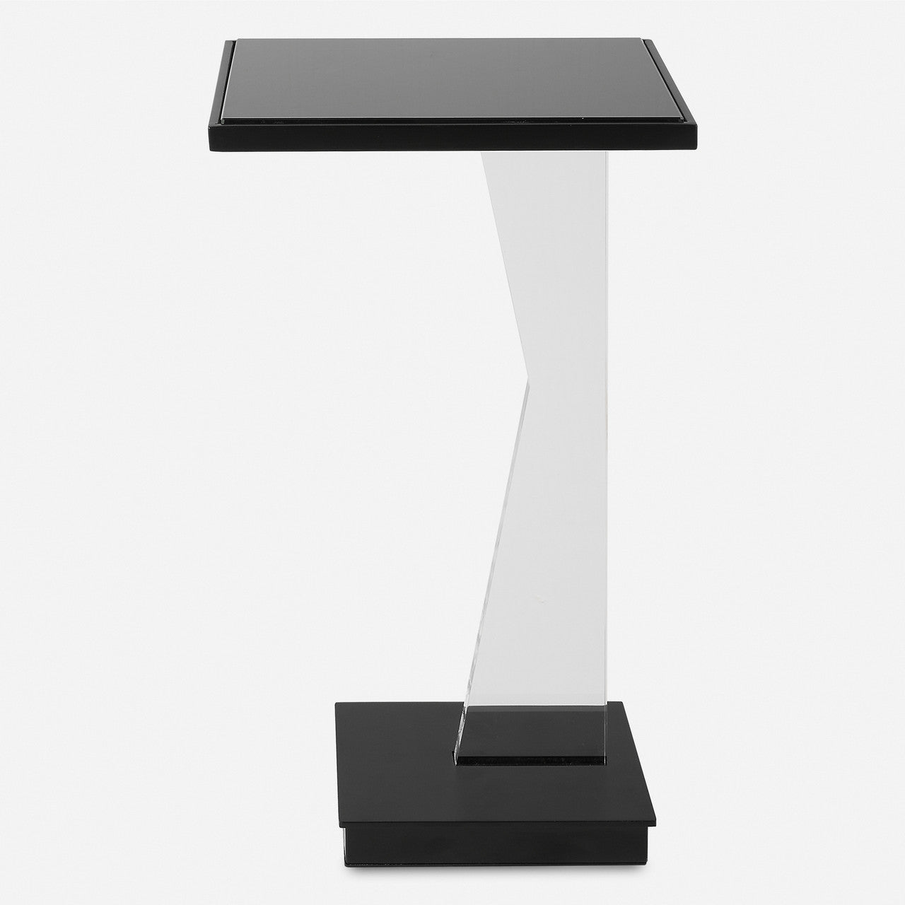 Uttermost Angle Contemporary Accent Table