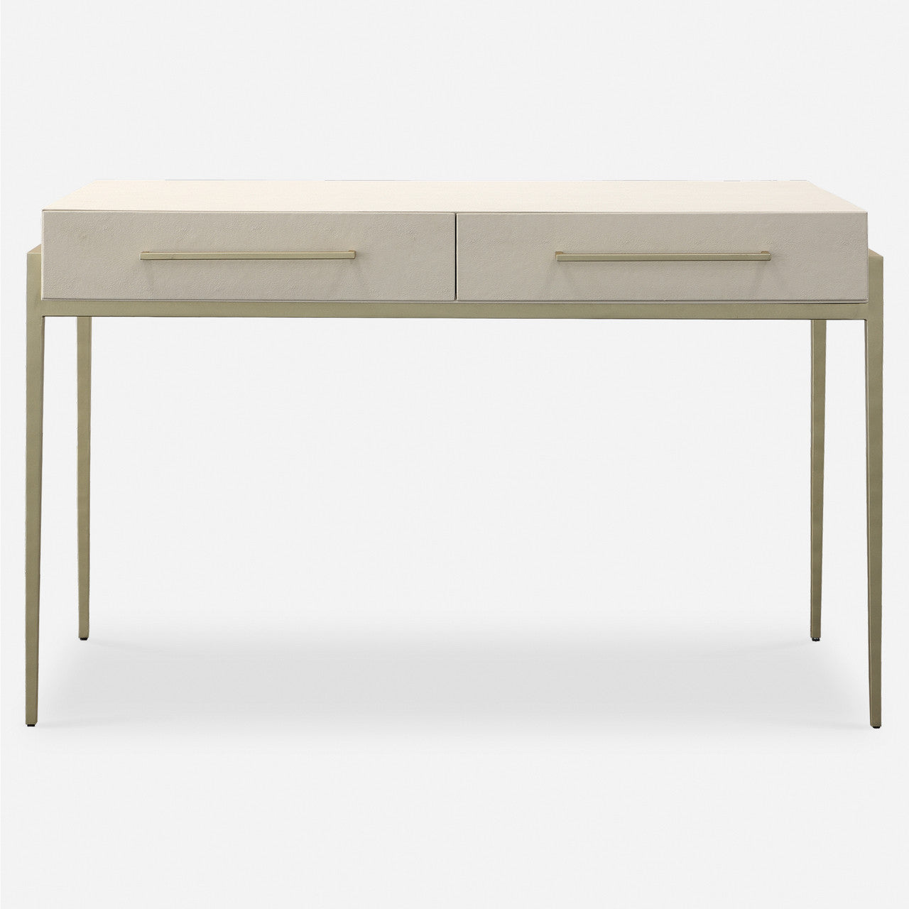 Uttermost Jewel Modern White Desk