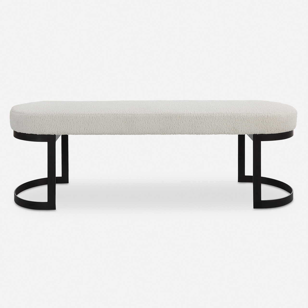 Uttermost Infinity Black Bench