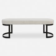 Uttermost Infinity Black Bench