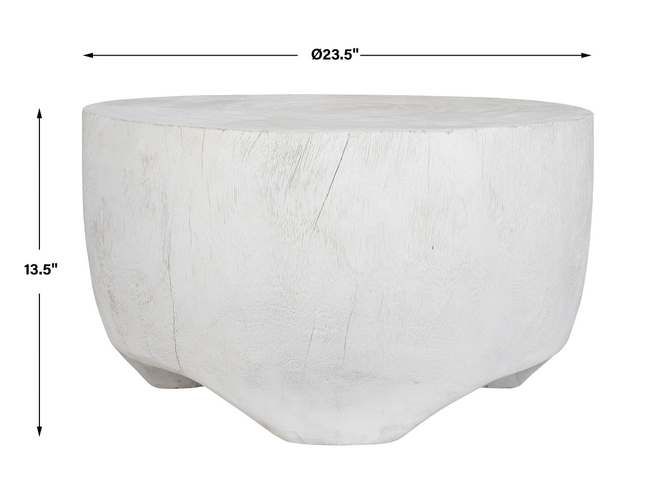 Uttermost Elevate White Coffee Table