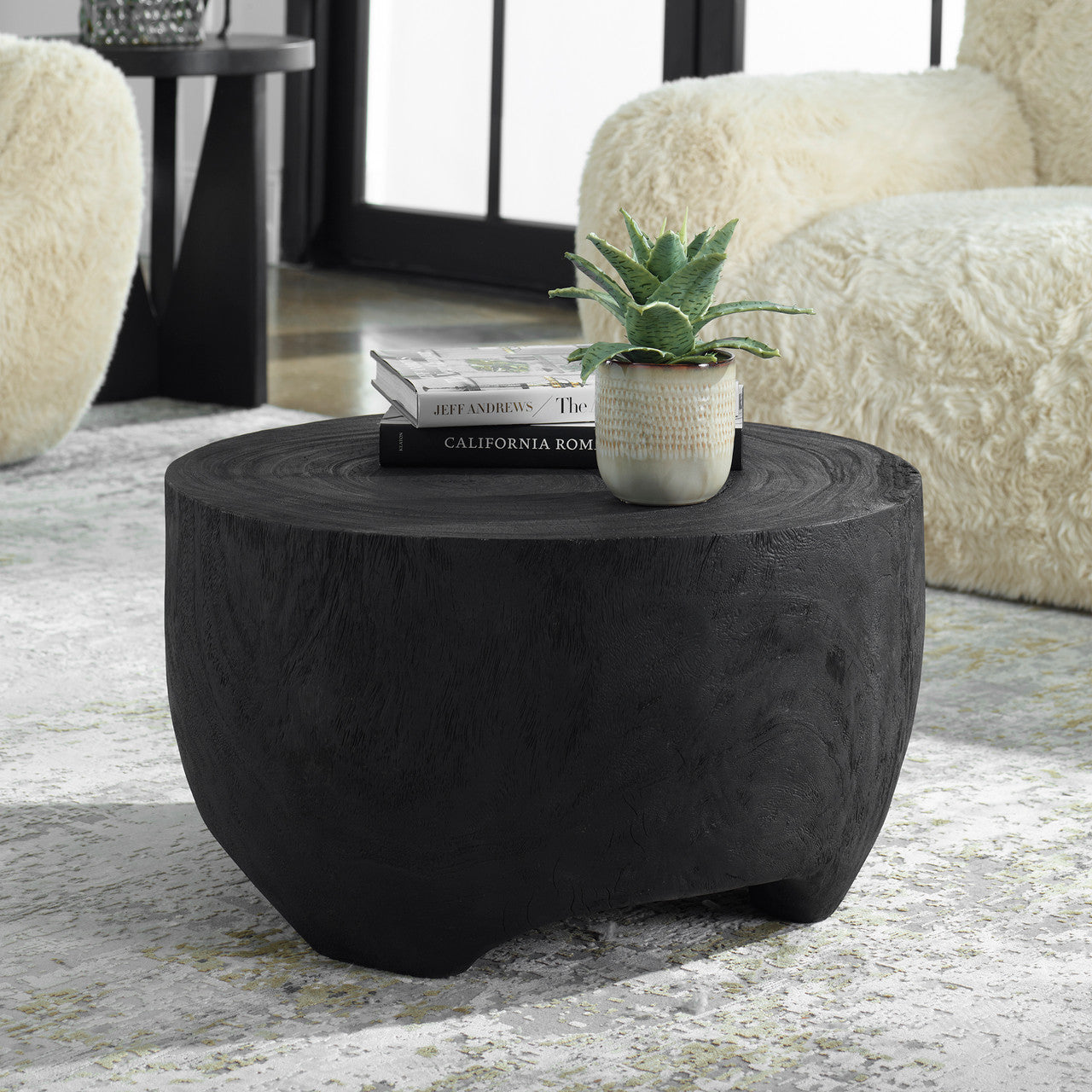 Uttermost Elevate Black Coffee Table