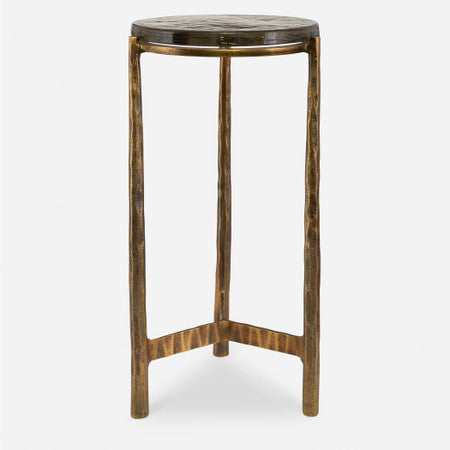 Eternity Brass Accent Table