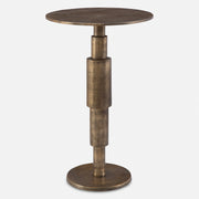 Uttermost Descend Gold Accent Table