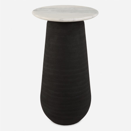 Total Eclipse Marble Accent Table