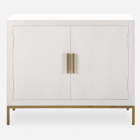 Front Range White 2 Door Cabinet