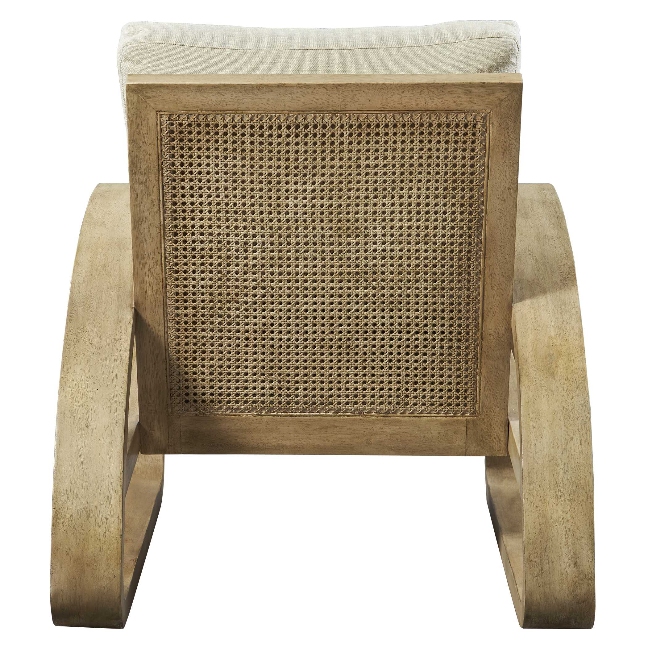 Uttermost Barbora Wooden Accent Chair