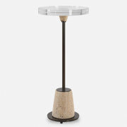 Uttermost Arthur Crystal Drink Table