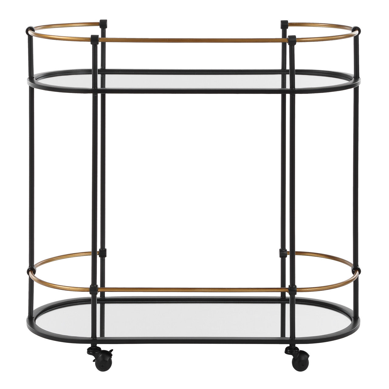 Uttermost Andre Iron Bar Cart
