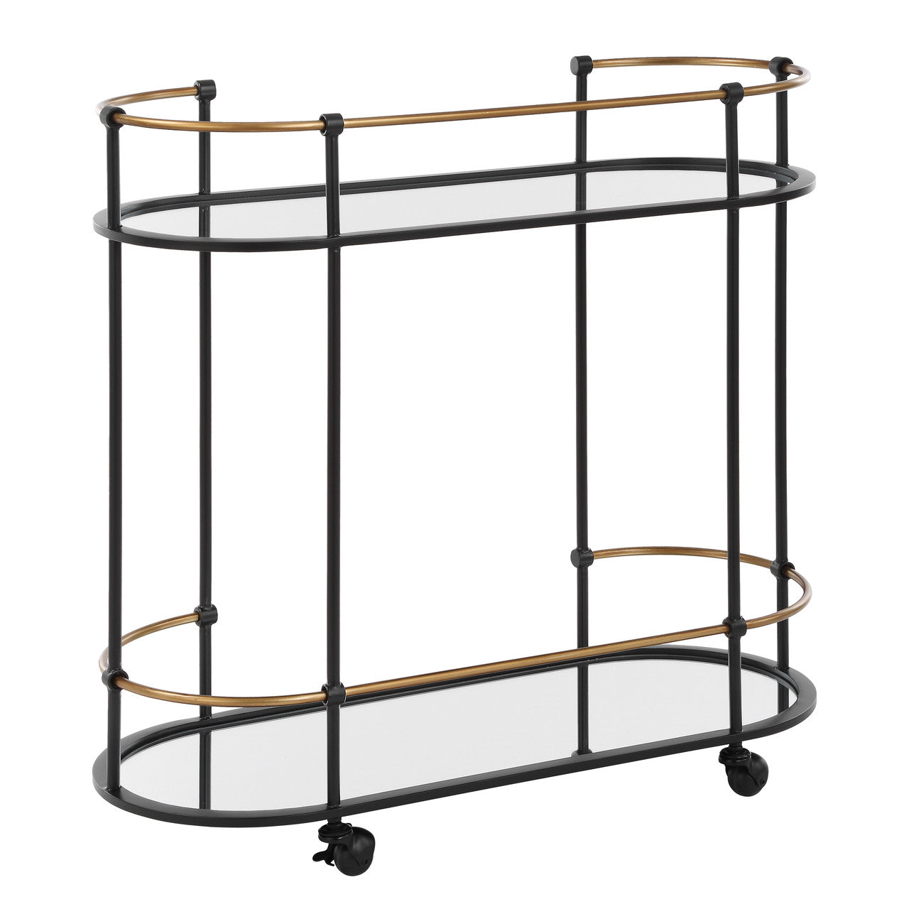 Uttermost Andre Iron Bar Cart