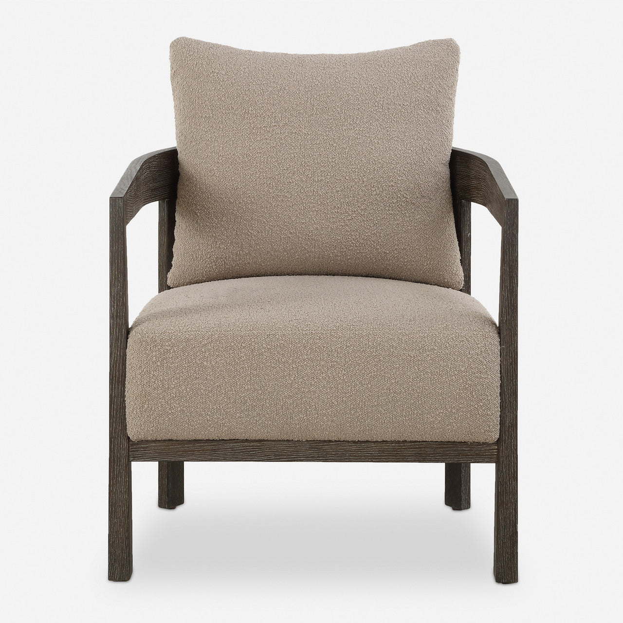 Uttermost Sienna Sand Fabric Accent Chair
