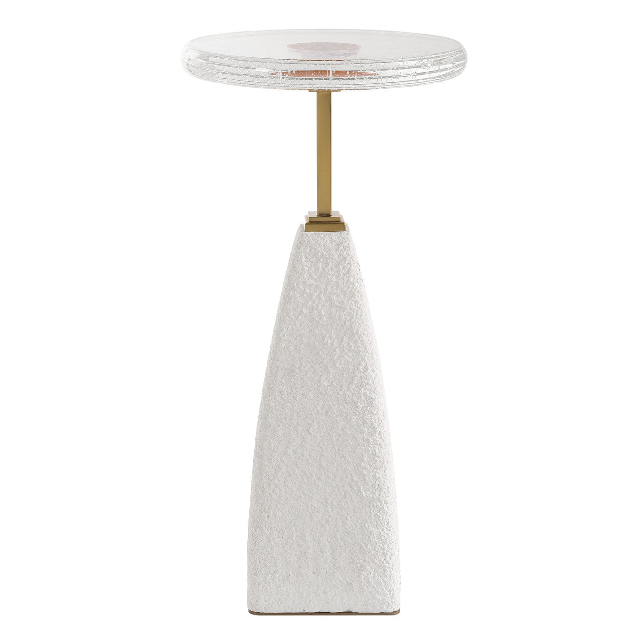 Uttermost Sora Glass Drink Table