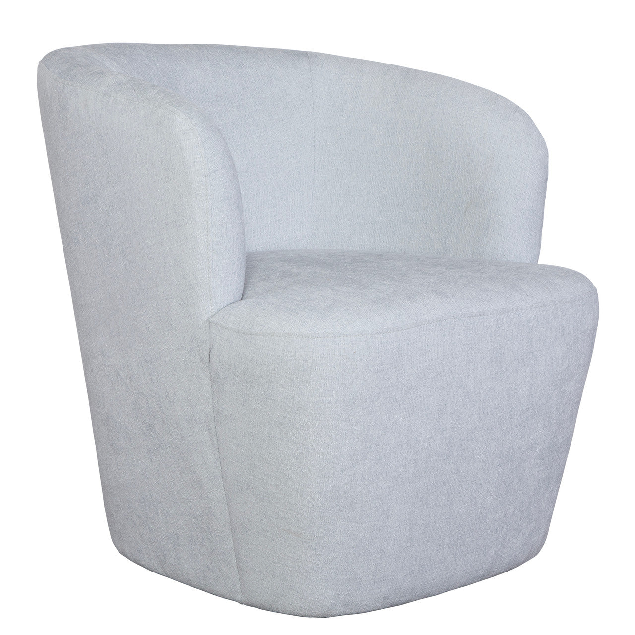 Uttermost Mist Barrel Swivel Chair