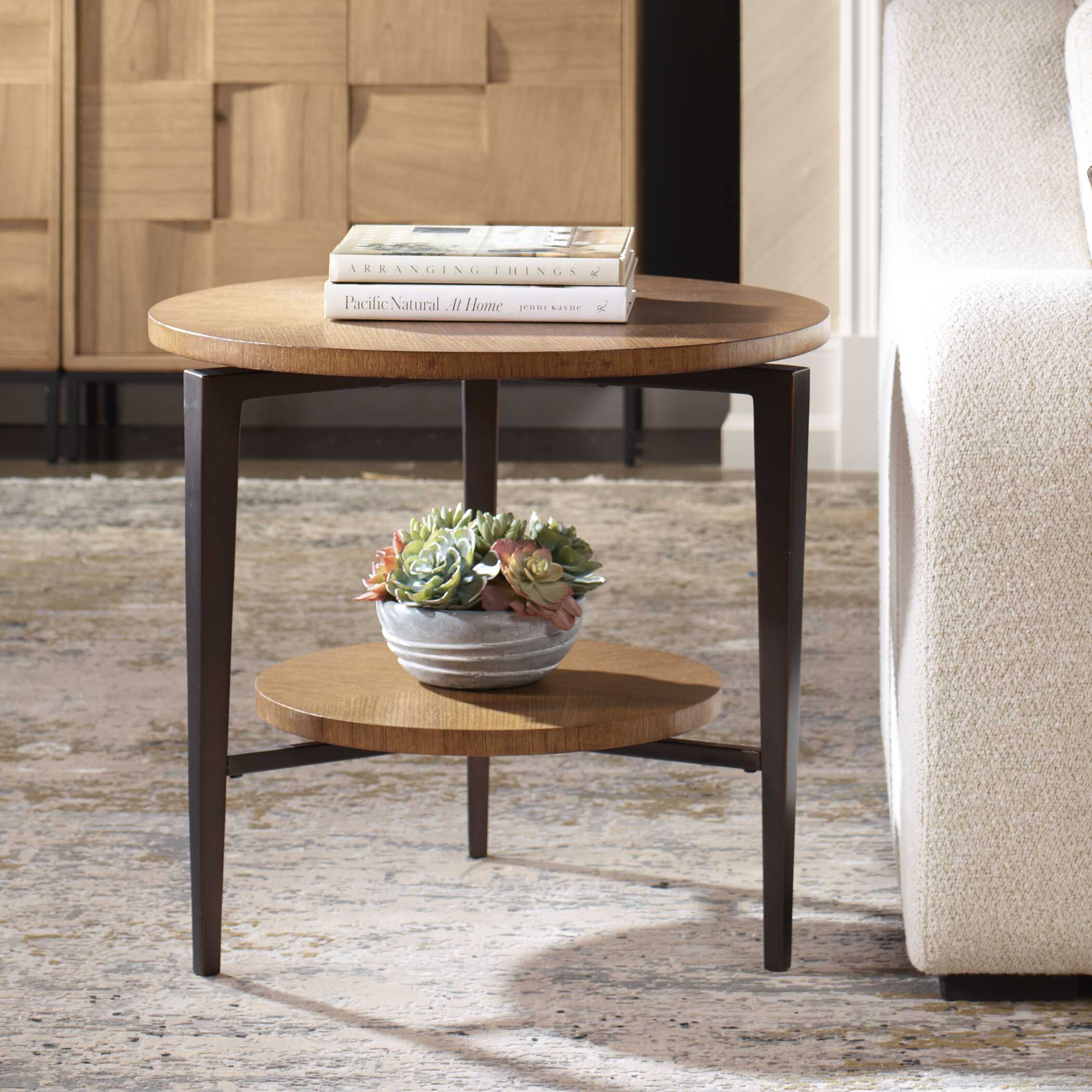 Uttermost Loddon Oak Side Table