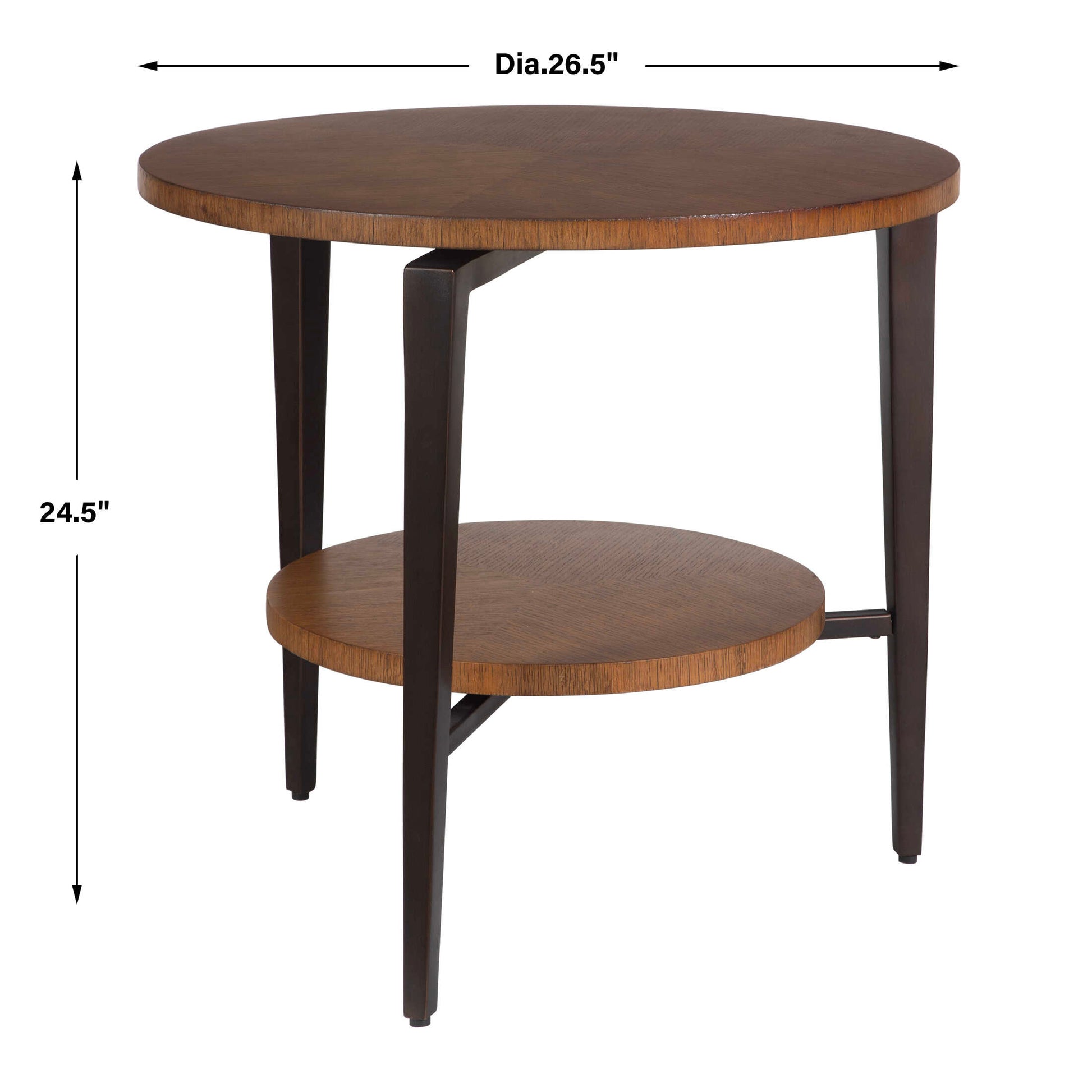 Uttermost Loddon Oak Side Table