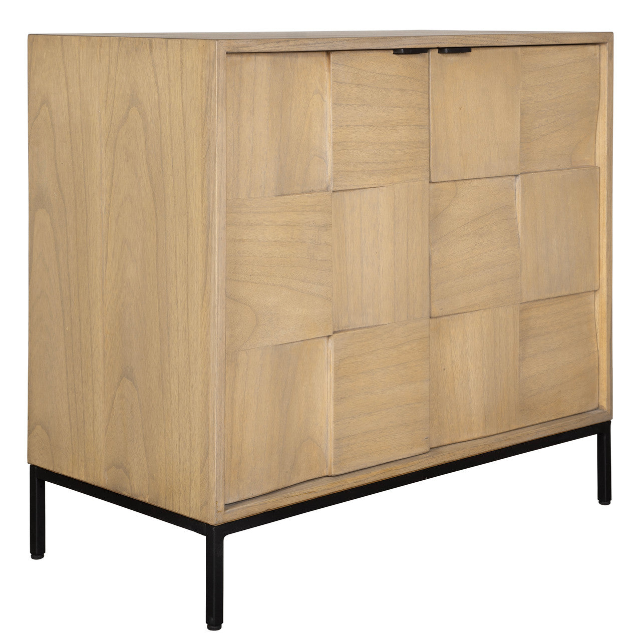 Uttermost Lorenzo Geometric 2 Door Cabinet