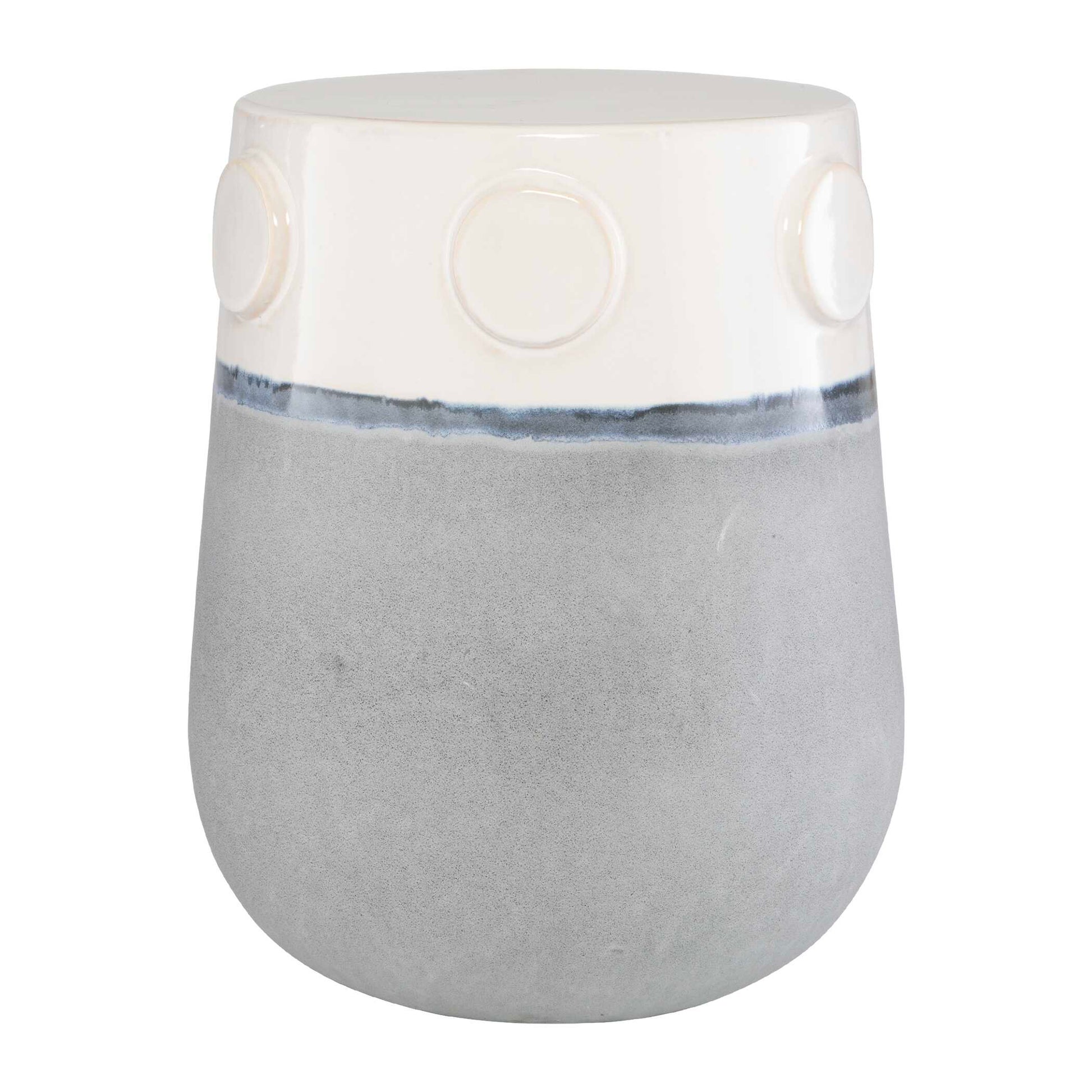 Uttermost Mulvane Ceramic Garden Stool