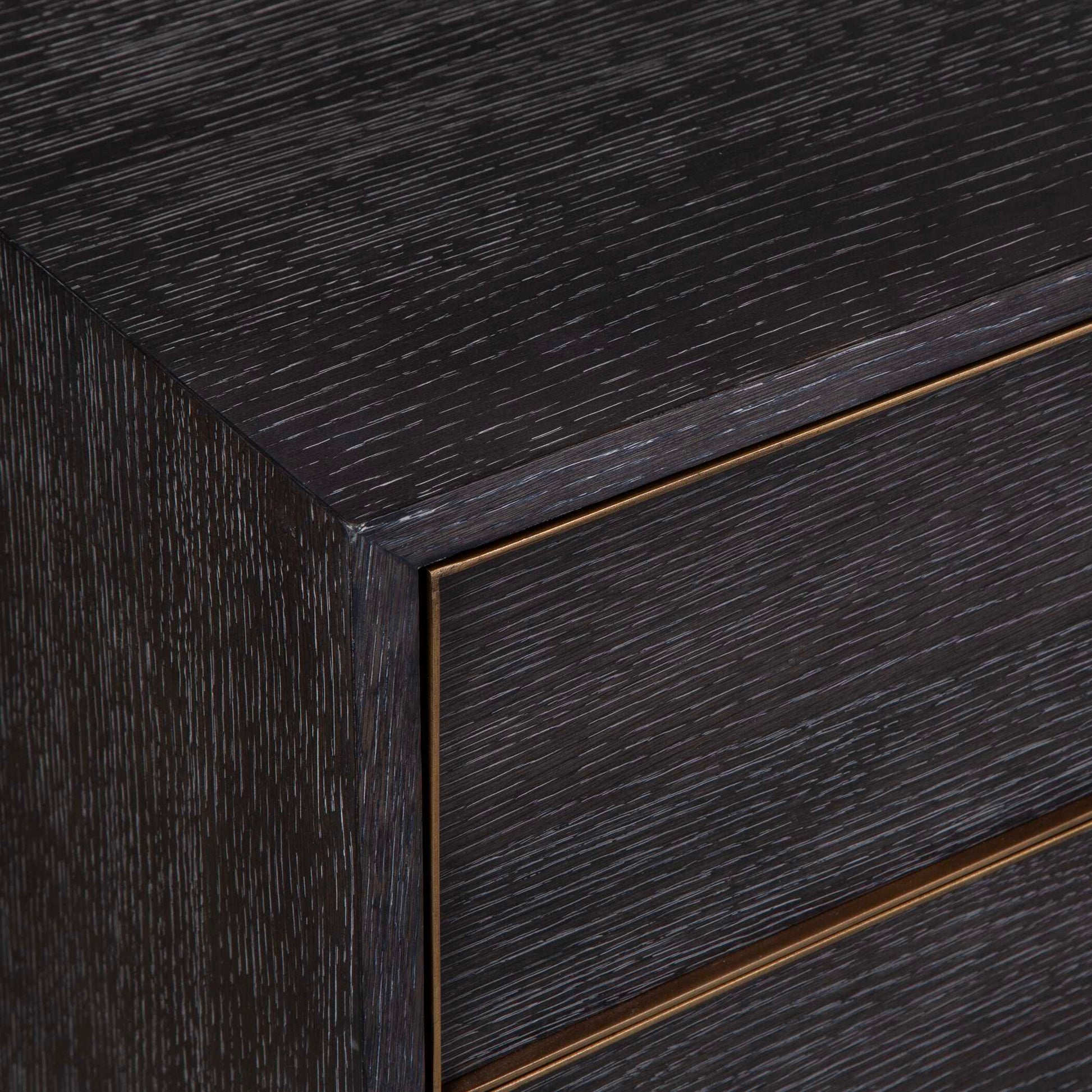 Uttermost Besos 4 Drawer Walnut Chest
