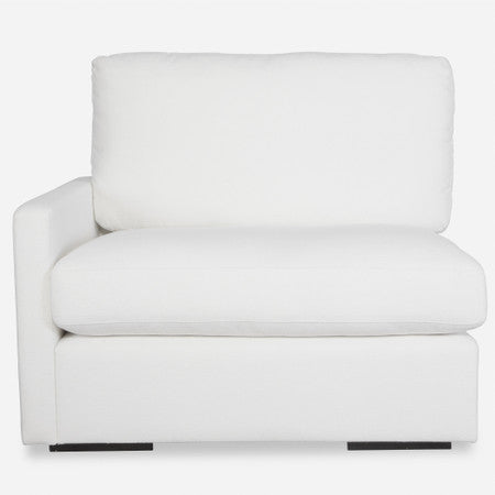 Refuge Arctic White Left Arm Facing Sofa