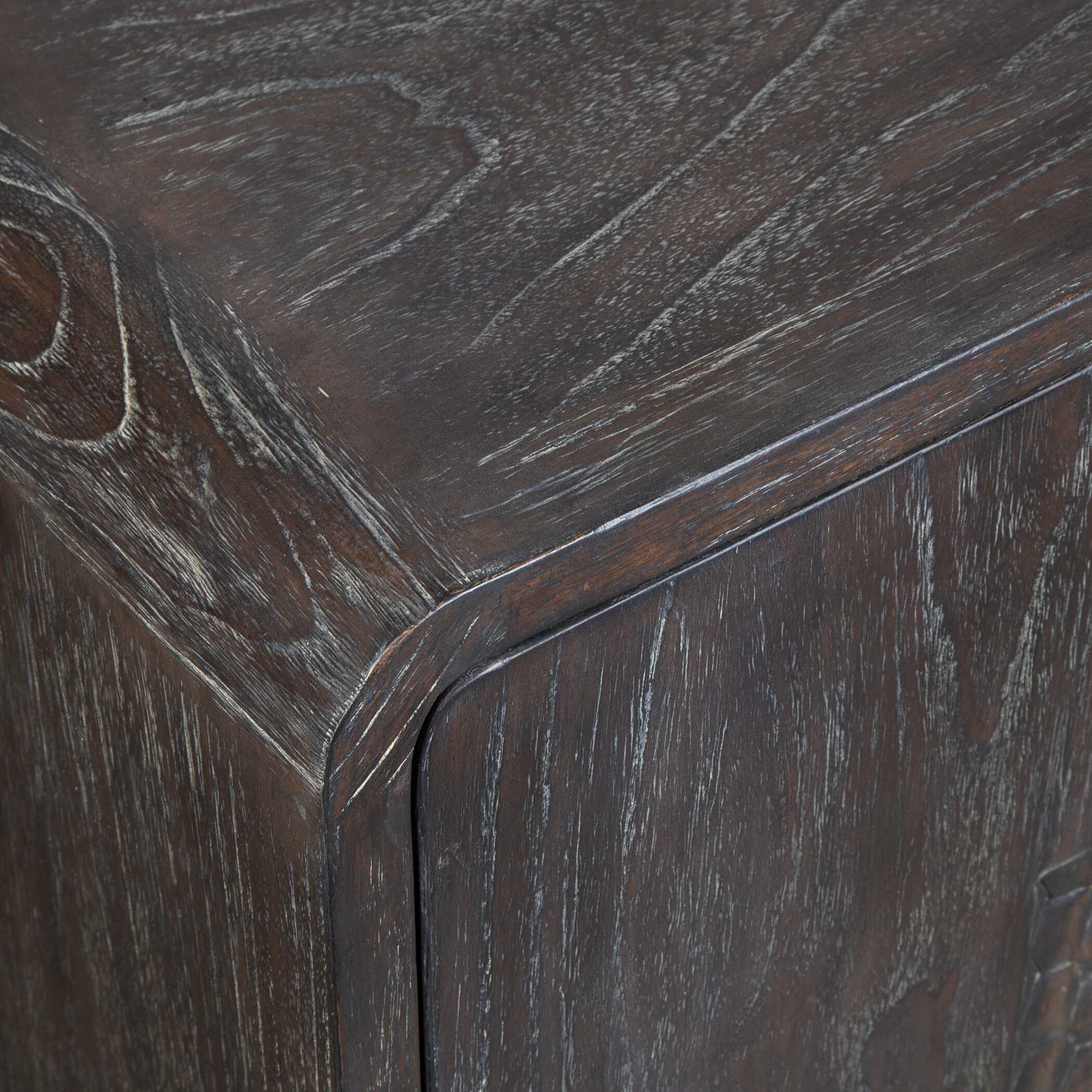 Uttermost Hausen 2 Door Mid-Century Cabinet