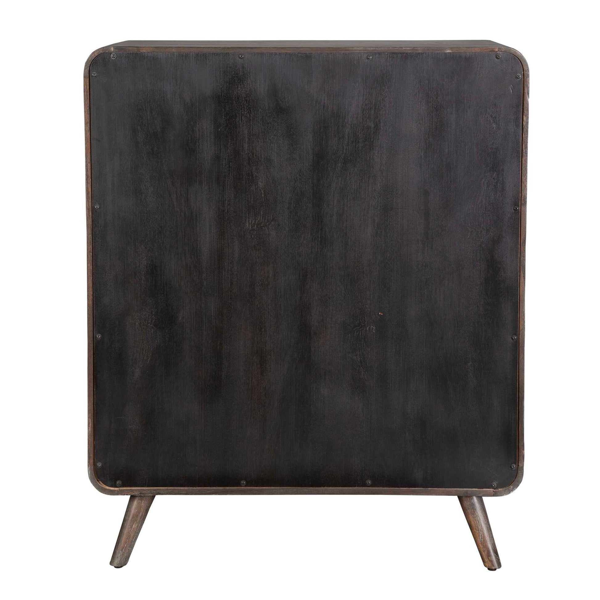 Uttermost Hausen 2 Door Mid-Century Cabinet