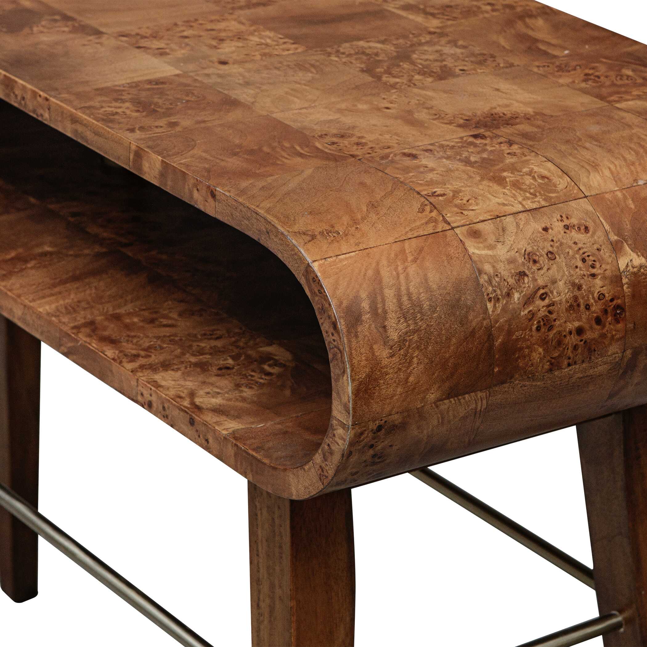 Uttermost Ledger Mid-Century Console Table
