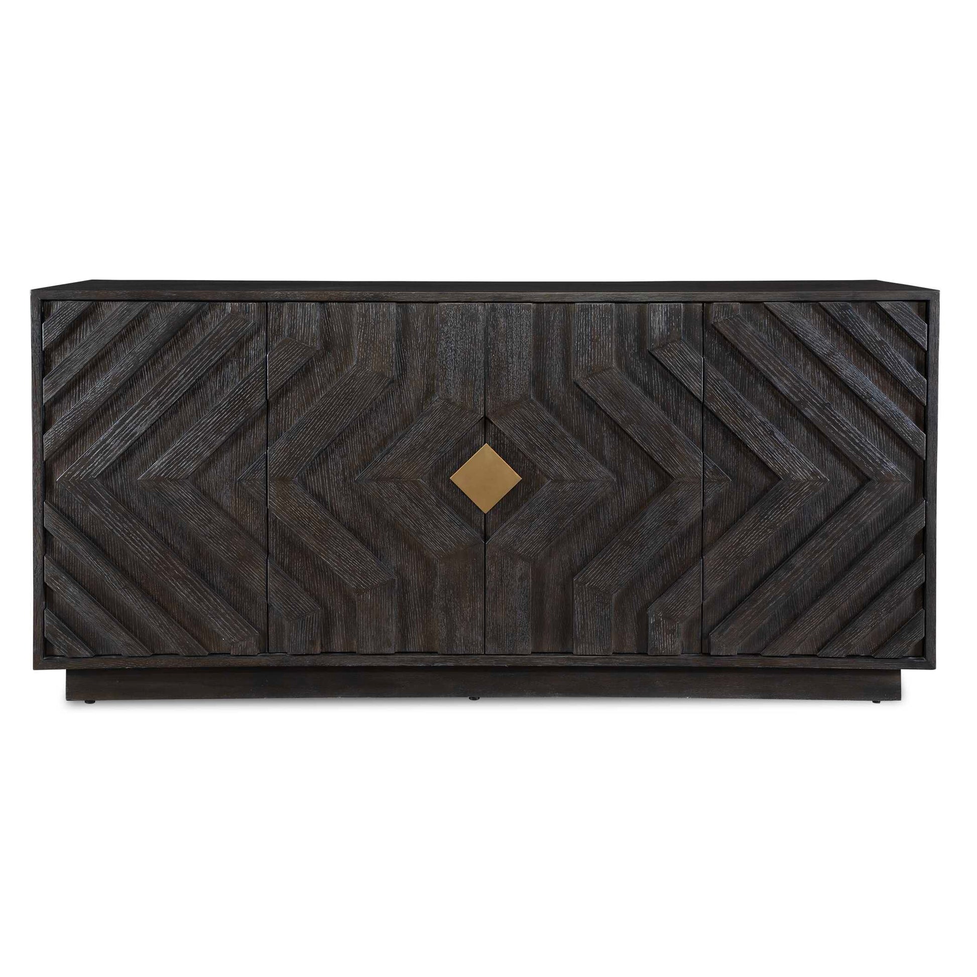 Uttermost Faulkner 4 Door Cabinet