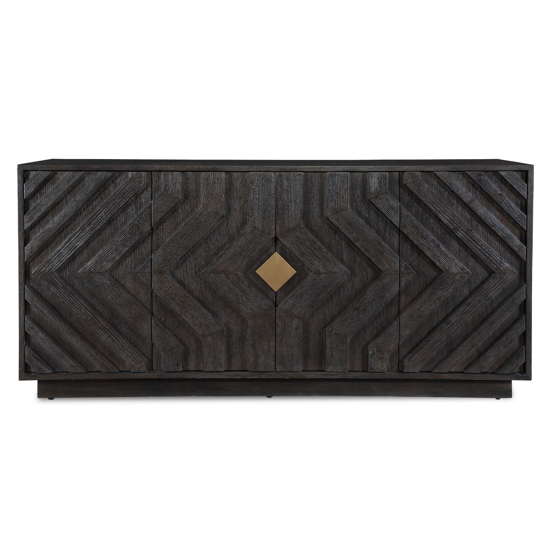 Uttermost Faulkner 4 Door Cabinet
