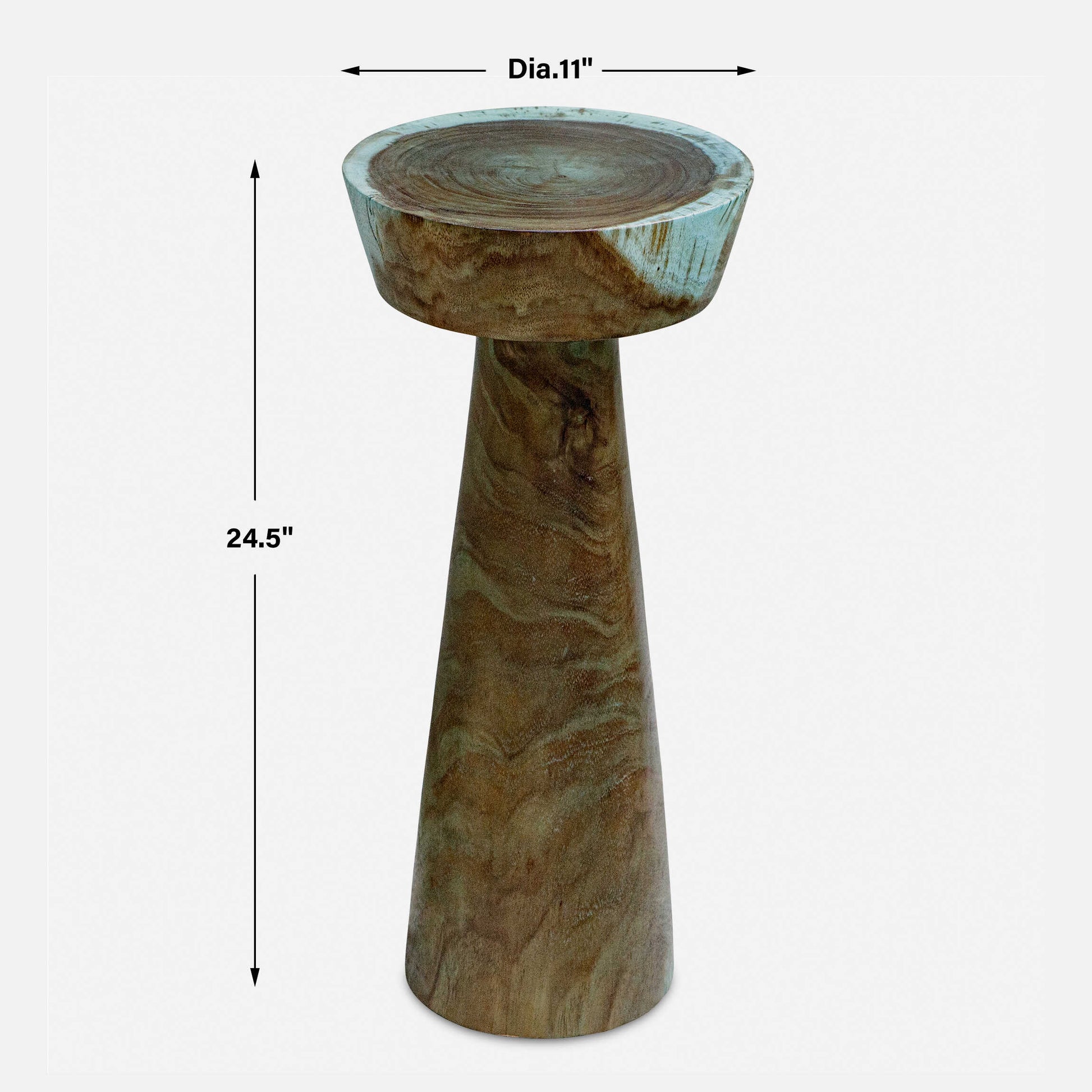 Uttermost Mano Blue-Green Drink Table