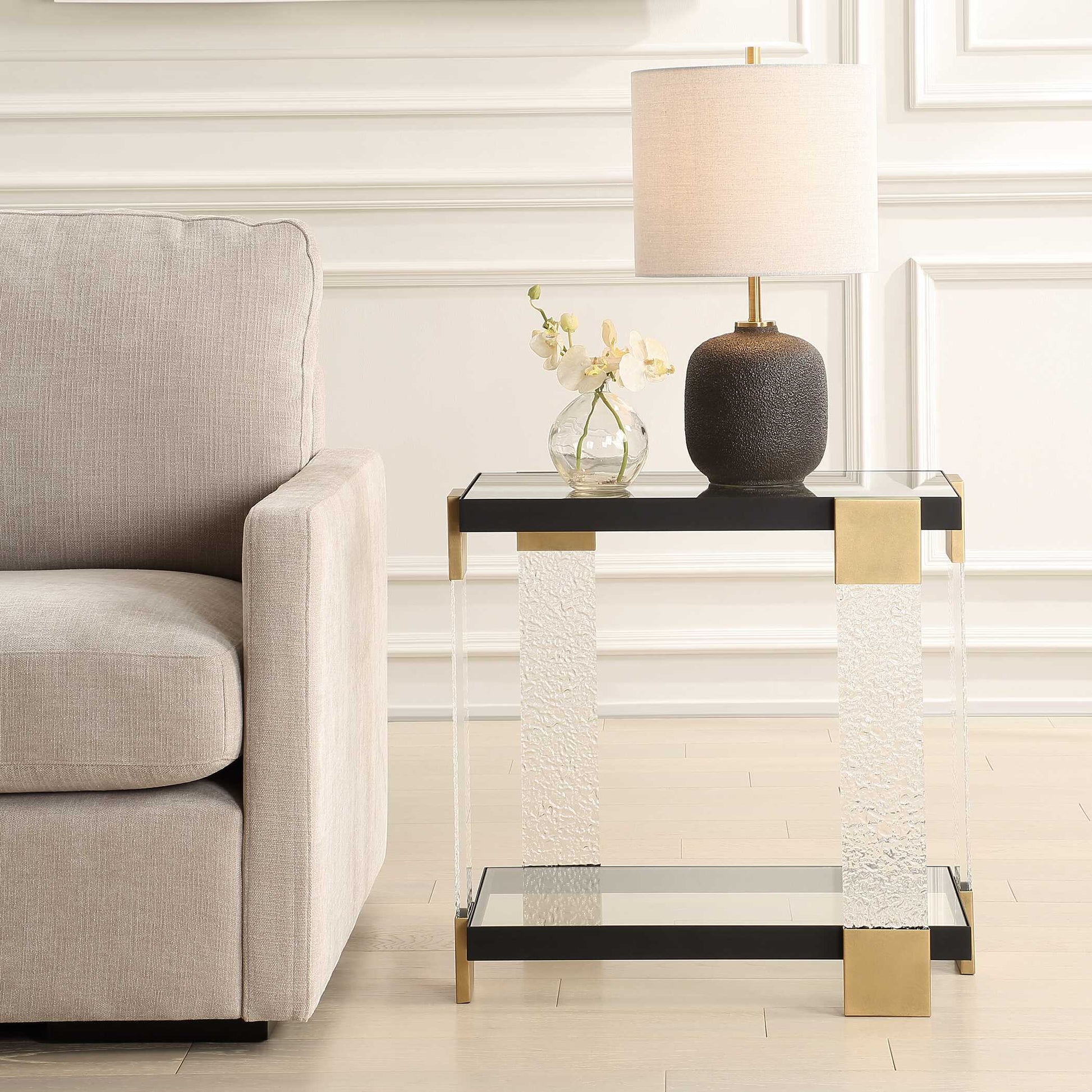 Uttermost Bendena Modern Side Table