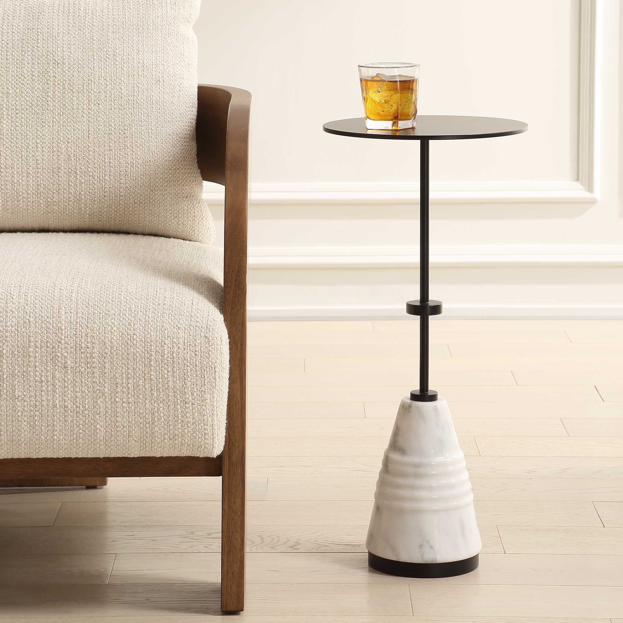 Uttermost Kincaid Metal Drink Table