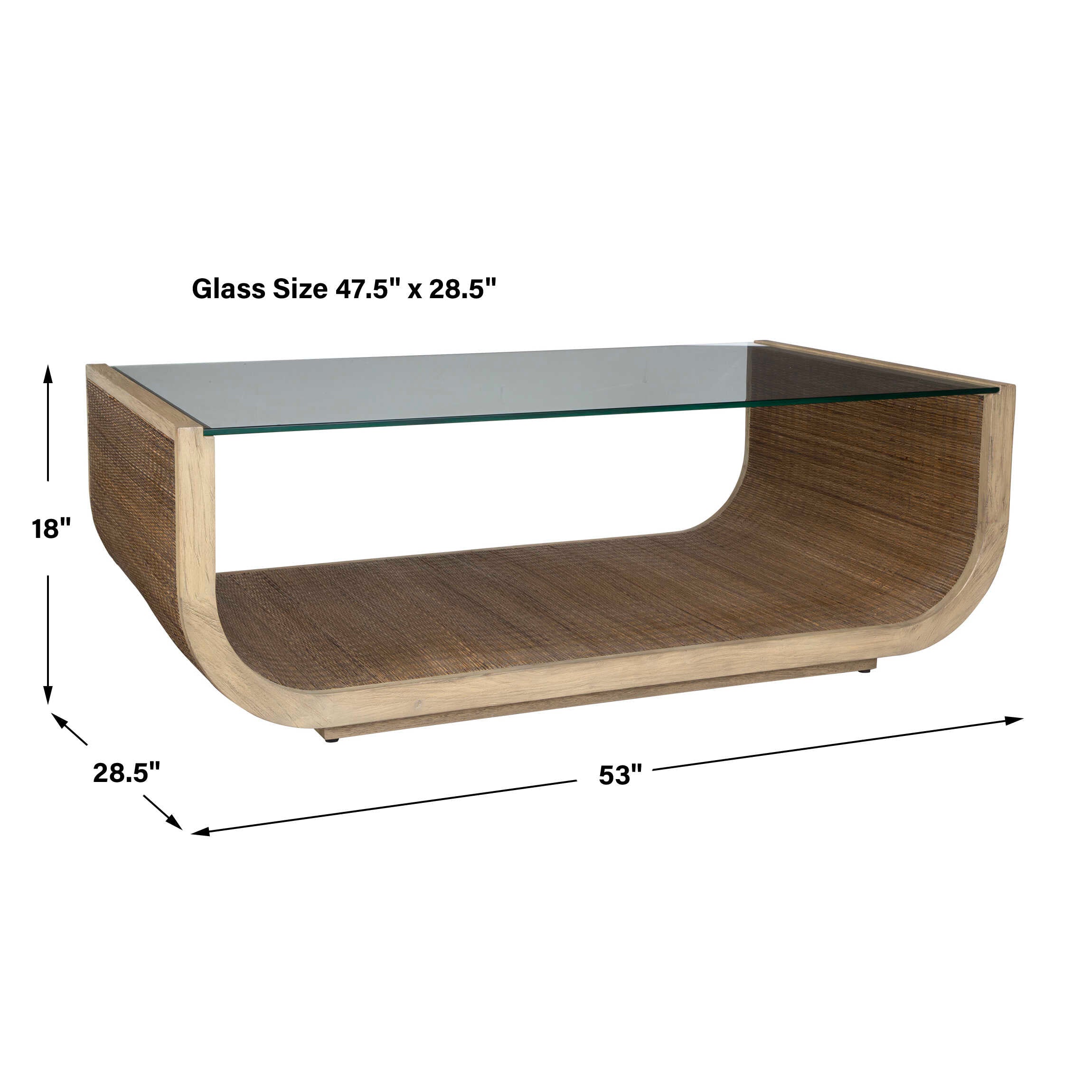 Uttermost Farrington Modern Coffee Table