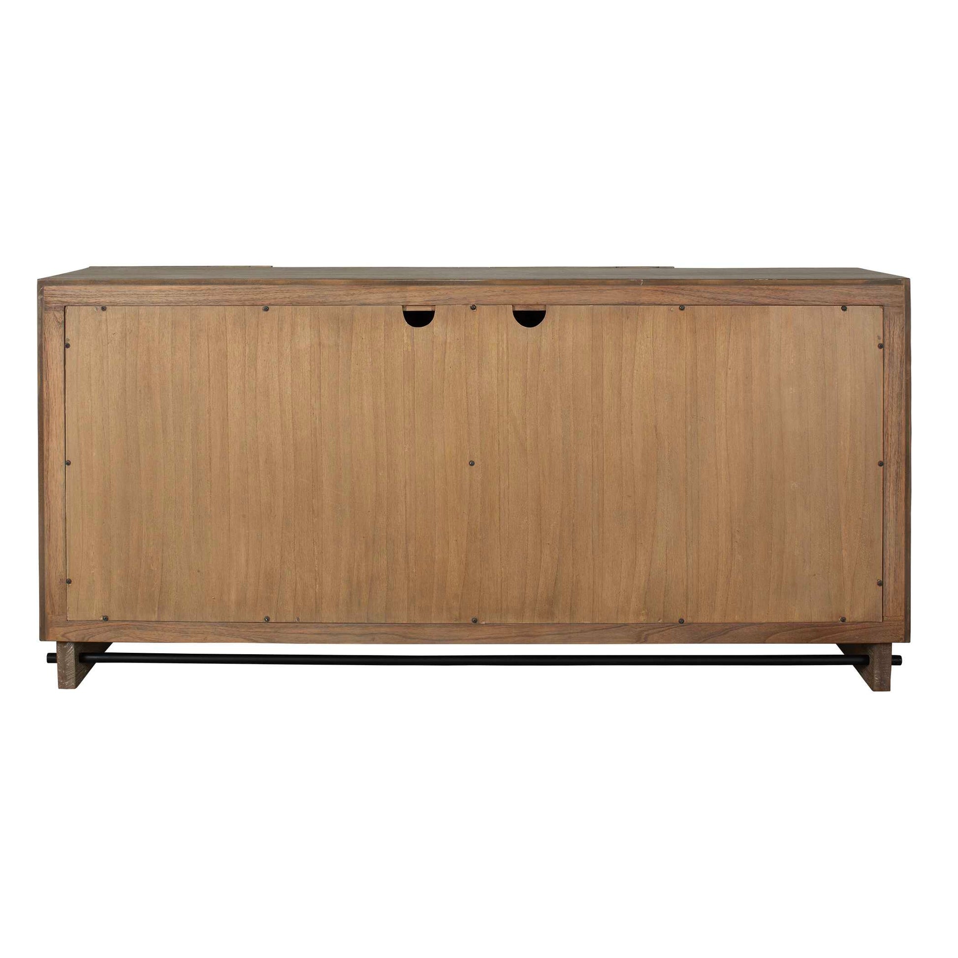 Uttermost Kellem Natural Wood 4 Door Cabinet