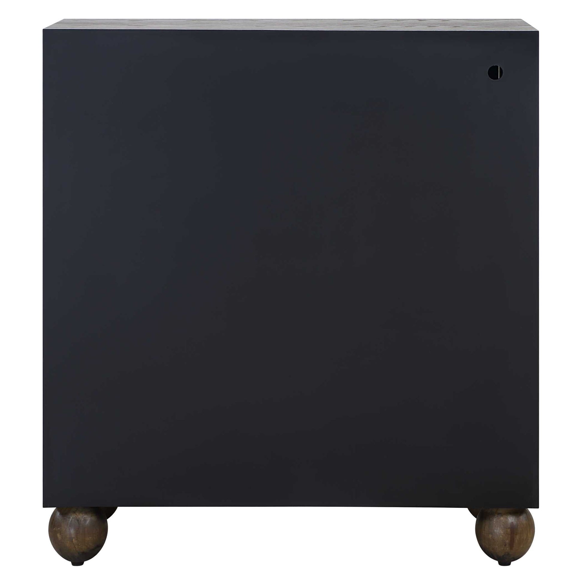 Uttermost Mayenne 2 Door Oak Wood Cabinet