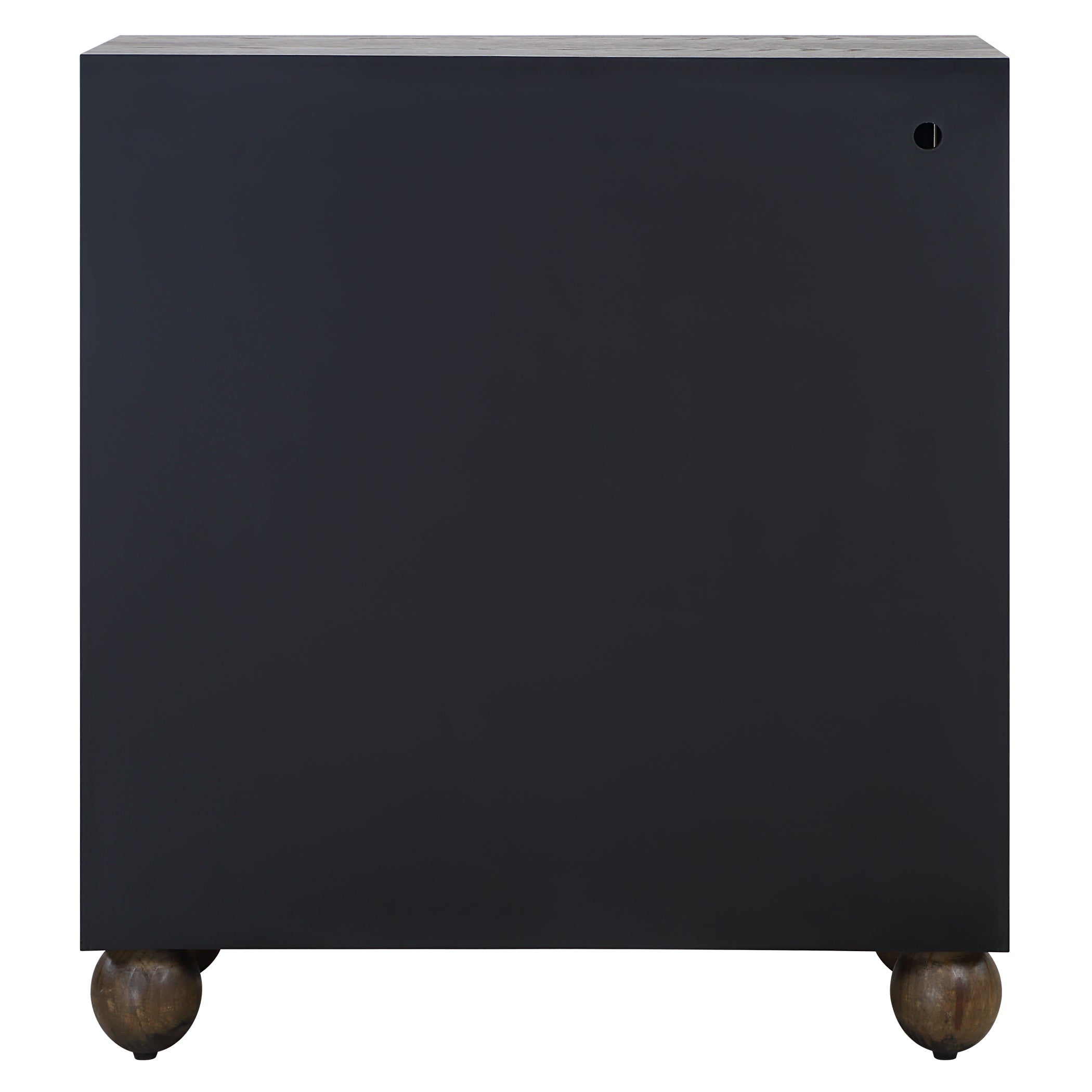 Uttermost Mayenne 2 Door Oak Wood Cabinet