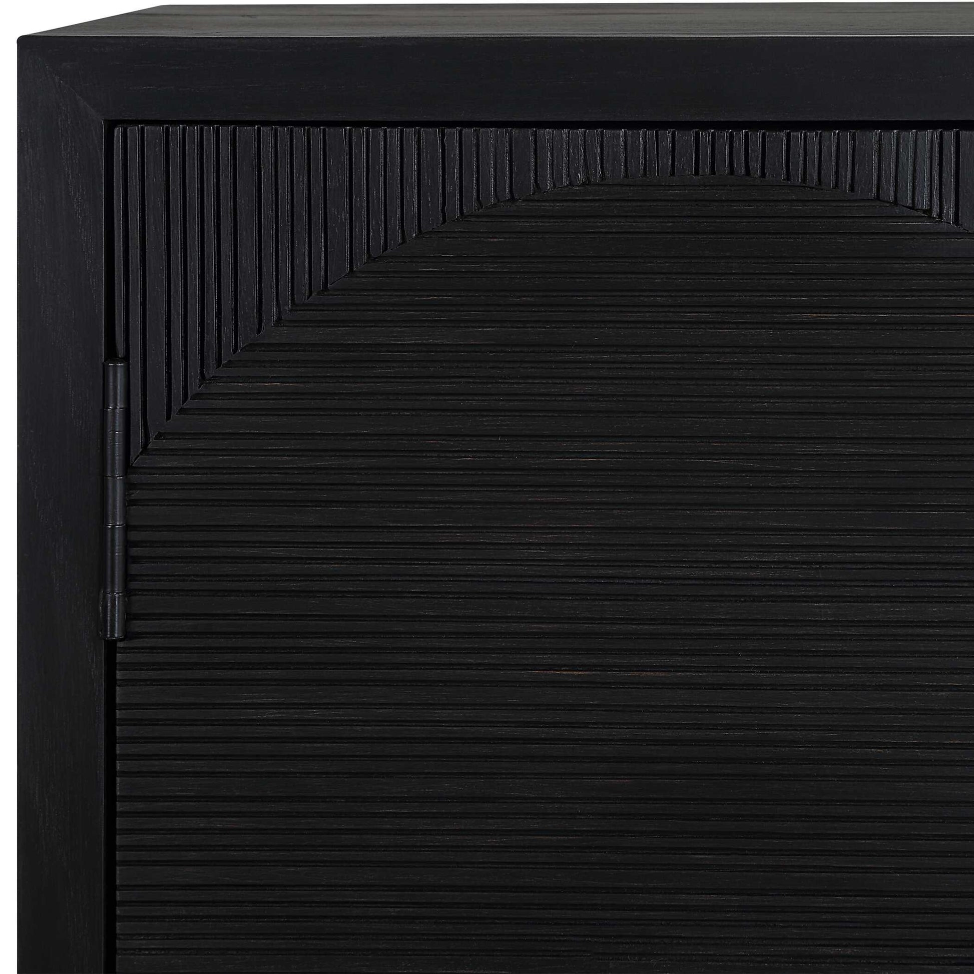 Uttermost Beswick Black 2 Door Cabinet