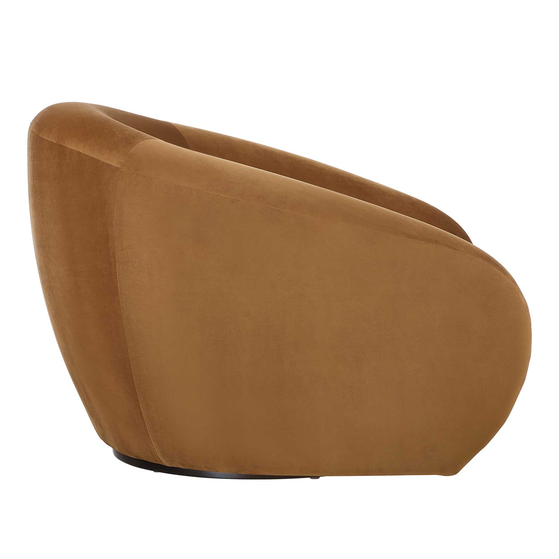 Uttermost DeSoto Hazelnut Swivel Chair