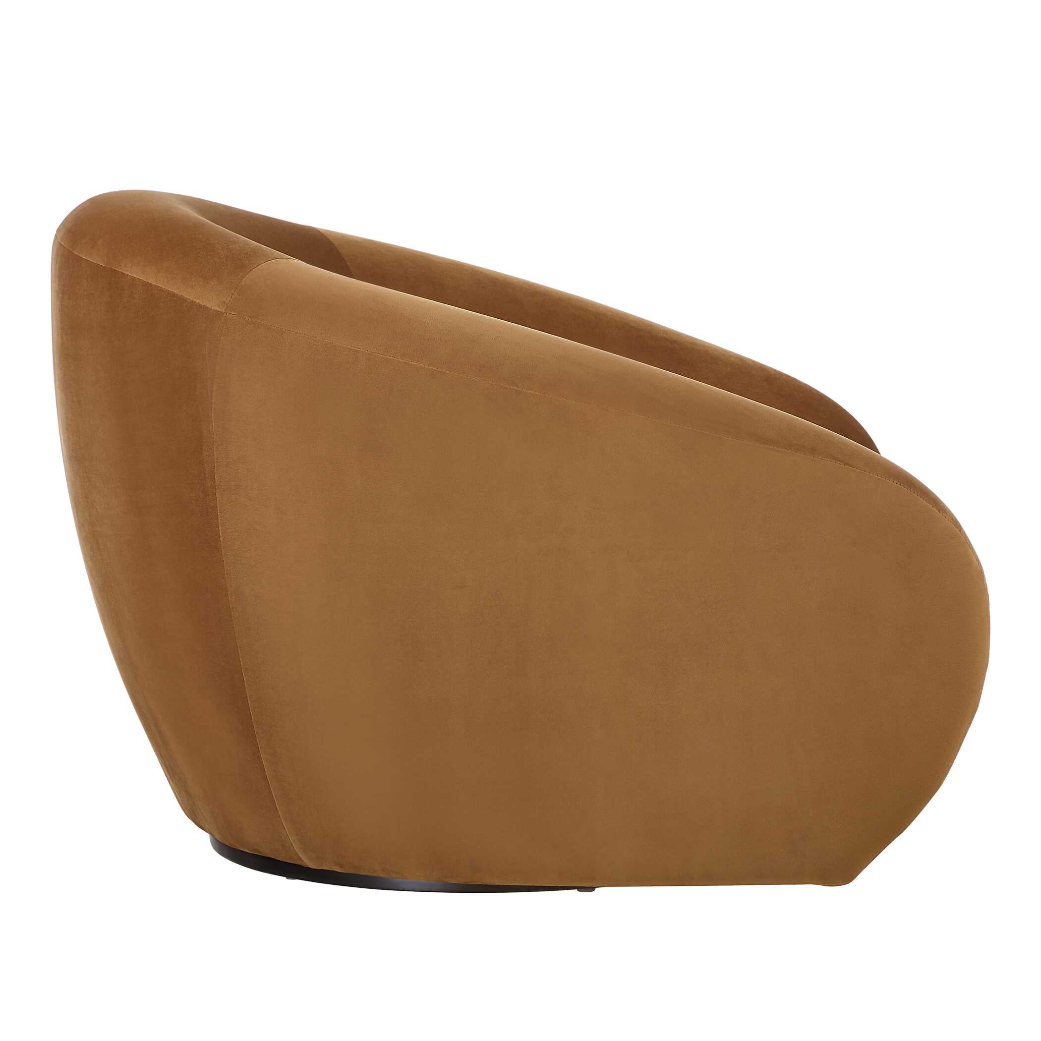 Uttermost DeSoto Hazelnut Swivel Chair