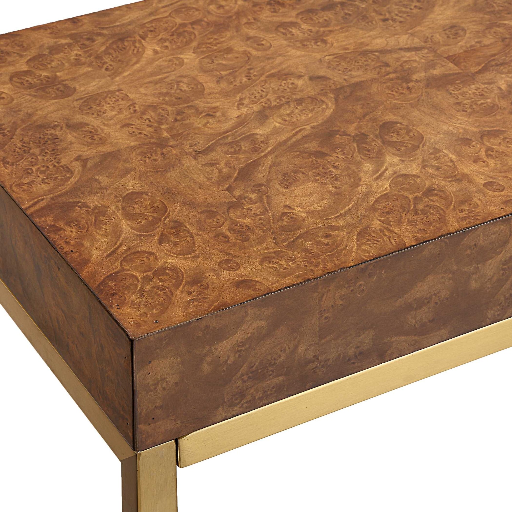 Uttermost Moran Burl Console Table