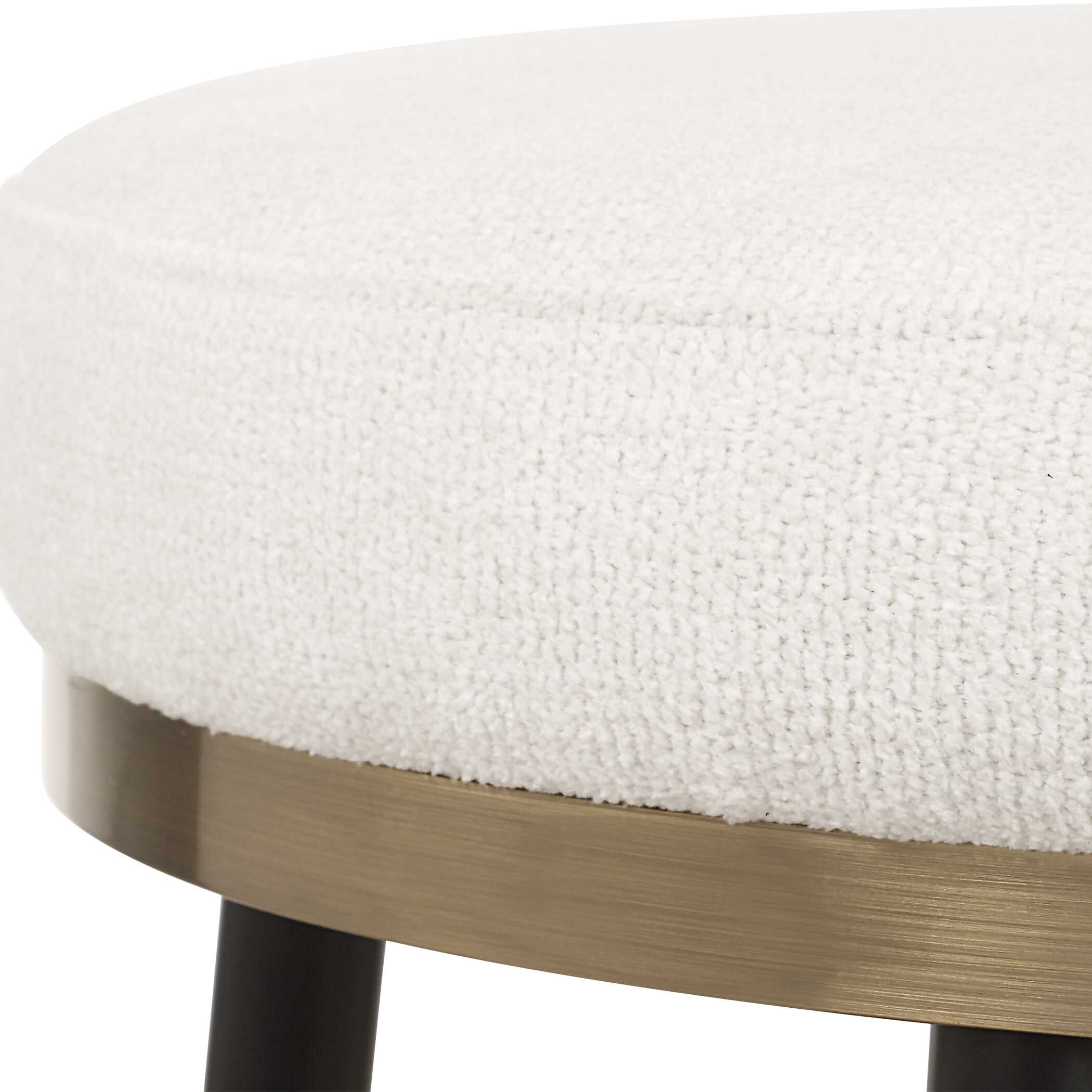 Uttermost Ensemble Cream Counter Stool